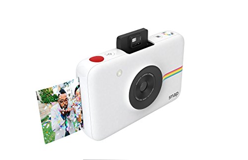 Polaroid Snap Digital Camera (White) with Zero Ink Printing Technology