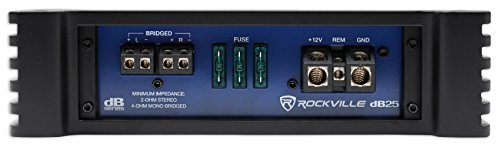 Rockville dB25 2-Channel Car Amplifier (2800W Peak/700W CEA RMS)