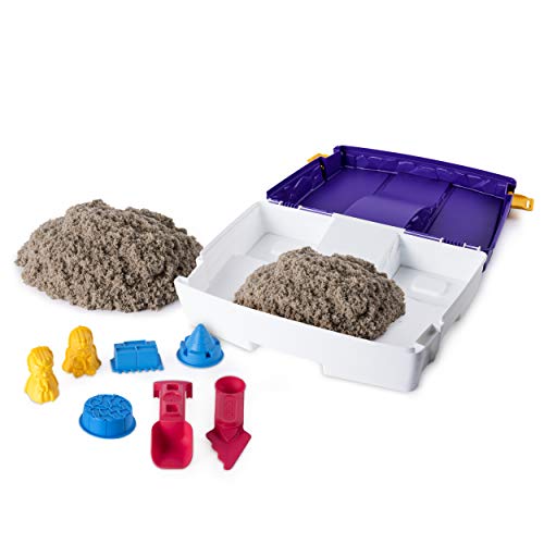 Kinetic Sand Folding Sand Box with 2lbs of Sand (Includes Kinetic Sand)