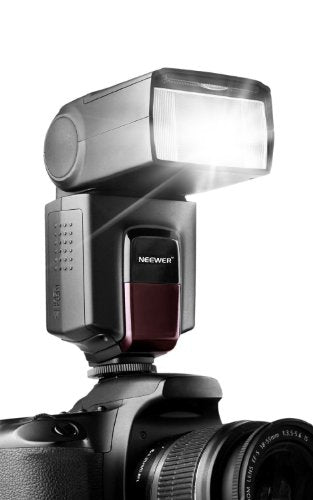 Neewer TT560 Flash Speedlite for Canon, Nikon, Panasonic, Olympus, Pentax and other DSLR Cameras, Digital Cameras with Standard Hot Shoe
