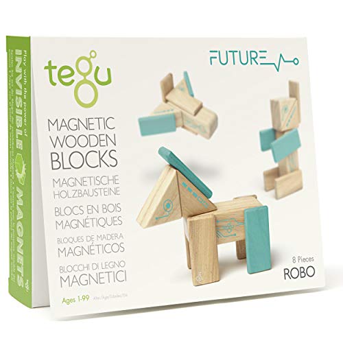 Tegu Robo (Magnetic Wooden Block Set)