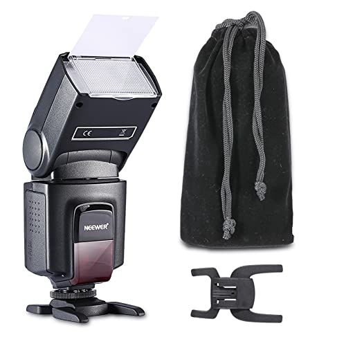 Neewer TT560 Flash Speedlite for Canon, Nikon, Panasonic, Olympus, Pentax and other DSLR Cameras, Digital Cameras with Standard Hot Shoe