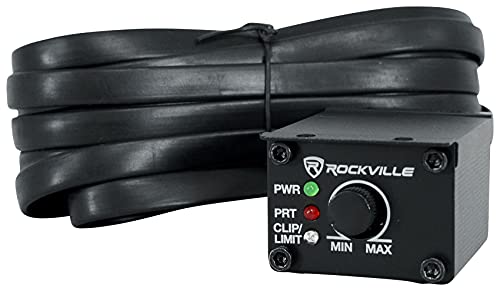 Rockville Krypton M1 2000W Peak, 500W RMS Mono 1 Ohm Car Amplifier with Remote Control (Amp+Remote)