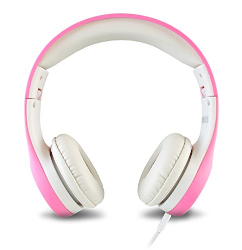 Kids Volume-Limited Headphones (Pink) by [Brand] [Model Number]