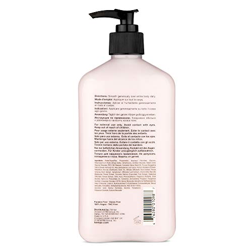 Hempz Pomegranate Herbal Moisturizer (17 oz.) - Paraben-Free Lotion for All Skin Types, Anti-Aging Hemp Skincare for Women & Men - Gluten-Free Hydrating Lotion