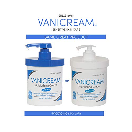 Vanicream Fragrance-Free Moisturizing Cream with Pump, 16 oz.