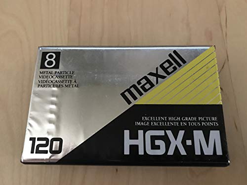 Maxell HGX-M 120 min 8mm High-Grade Video Cassette (HGX-M)