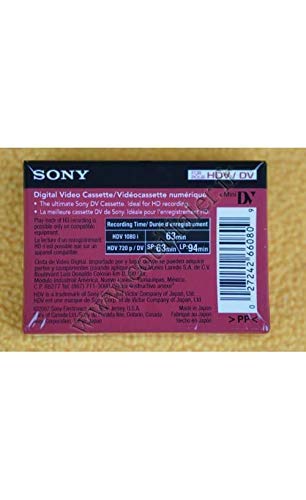 Sony HD (DVC) Mini Tape 5-Pack (DVM63)