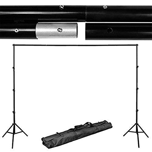 LimoStudio 10ft Adjustable Muslin Backdrop Support System Stand (AGG1112)