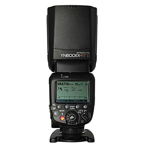 Yongnuo YN600EX-RT II 2.4GHz Wireless HSS 1/8000s GN60 5600K Master TTL Speedlite for Canon Cameras