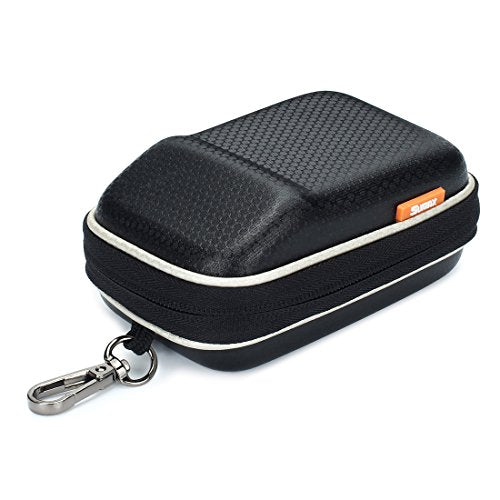 Canon PowerShot SX730 HS G9 X/Nikon COOLPIX A900 W100/Panasonic Lumix DMC TZ80/Sony Cyber-Shot DSC WX500 HX90 RX100 EVA Shock-Resistant Compact Camera Case - Black