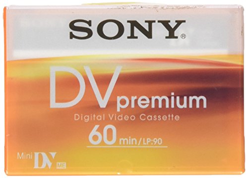 Sony 60min DVC Premium Chipless Camcorder (Single)