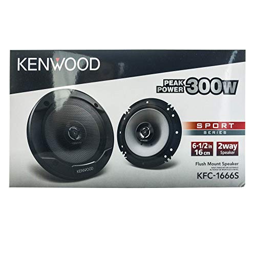 Kenwood KFC1666S 6.5" 2-Way Automotive Speaker