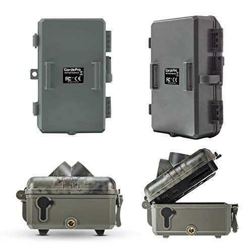 GardePro A3 Trail Camera [20MP, 1080P, H.264 Video, 100ft No Glow Night Vision, 0.1s Trigger Speed, 82ft Motion Detection, Waterproof] for Wildlife & Deer Game Trail