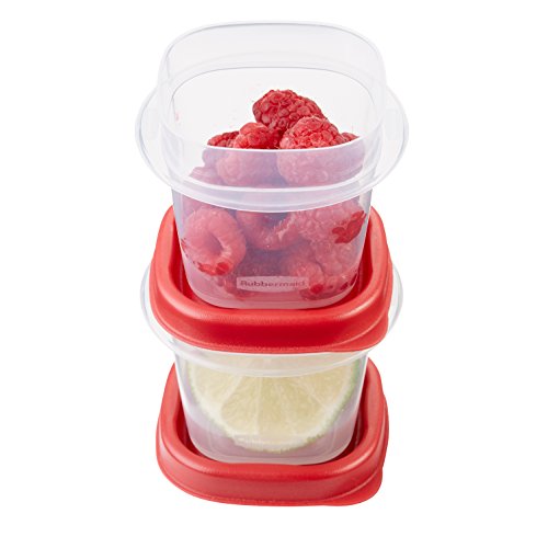 Rubbermaid Easy Find Lids 42-Piece Food Storage Container Set (Racer Red)