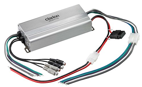 Clarion XC Series Micro Class D Marine Amplifier, XC2410 (400W Peak, 4/3/2 Channel)