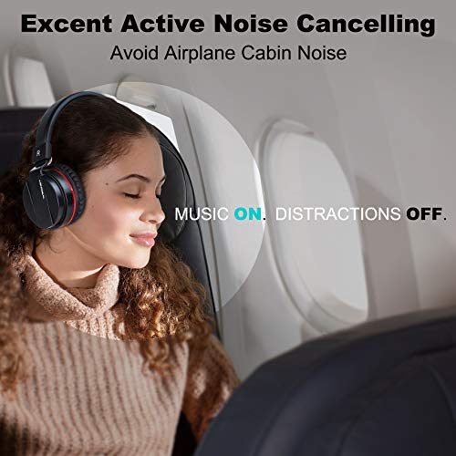 Noise-Cancelling Bluetooth Headphones with Microphone (Active)