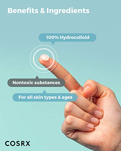 COSRX Acne Pimple Patches (96 Count) for Fast Healing & Blemish Cover, 3 Sizes