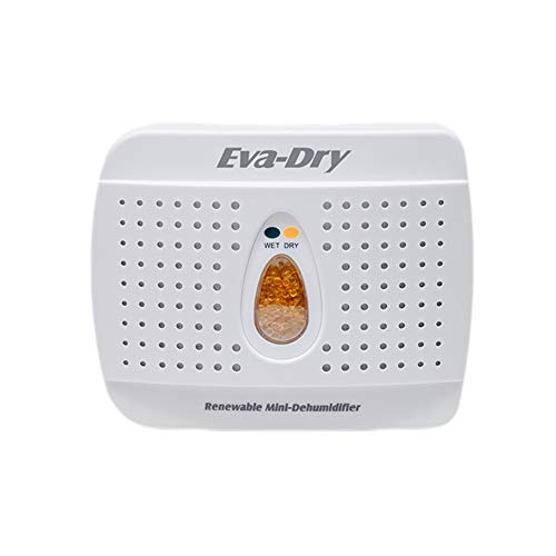 Eva-Dry E-333 Wireless Mini Dehumidifier, White