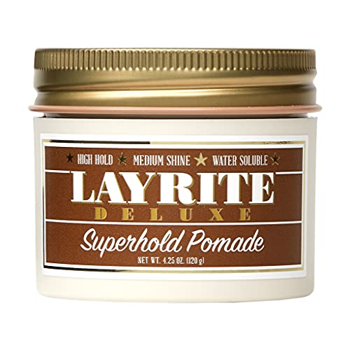 Layrite Superhold Pomade, 4.25 oz (Orange)