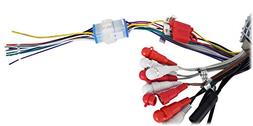 Rockville RGHR2 Marine Gauge Hole Receiver with Bluetooth, USB, Radio and Wired Remote
