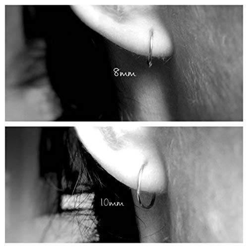 Sterling Silver Minimalist Hoop and Hammered Sleeper Earrings (Choose Your Style)