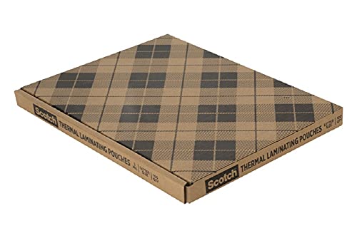 Scotch Letter Size Thermal Laminating Pouches, 100-Pack (TP3854-100), 8.9 x 11.4 in.