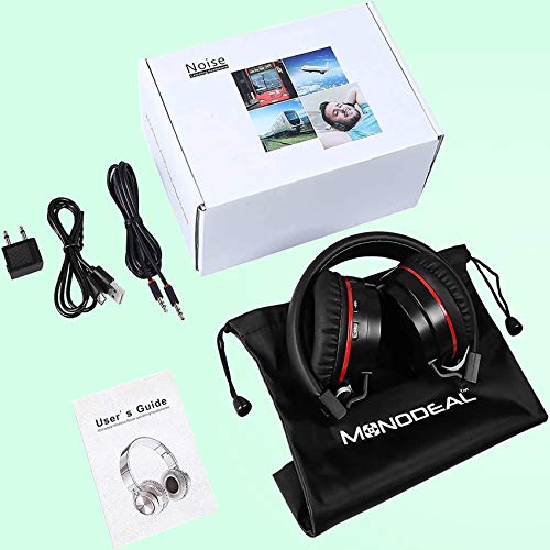 Noise-Cancelling Bluetooth Headphones with Microphone (Active)