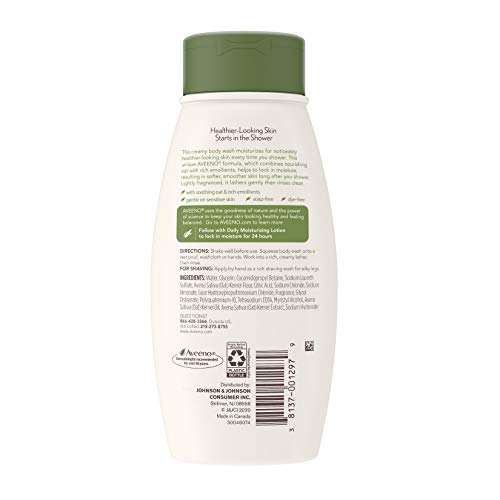 Aveeno Daily Moisturizing Body Wash with Soothing Oat for Dry Skin (18 fl. oz)