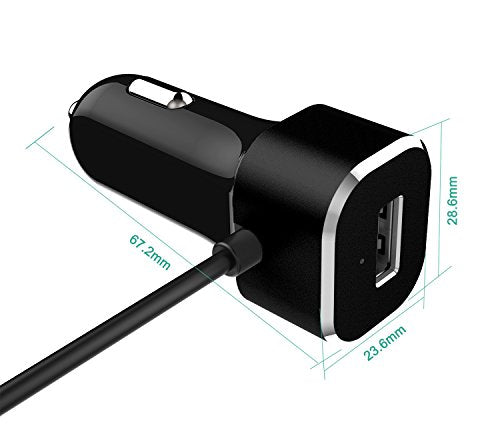 Nekteck 27W 5.4A USB C Car Charger for iPhone 12/12 Pro/11/11 Pro/Xs/Xs Max/Xr, iPad, AirPods, Samsung Galaxy S21/S20/S10, Note, LG, Google Pixel & More