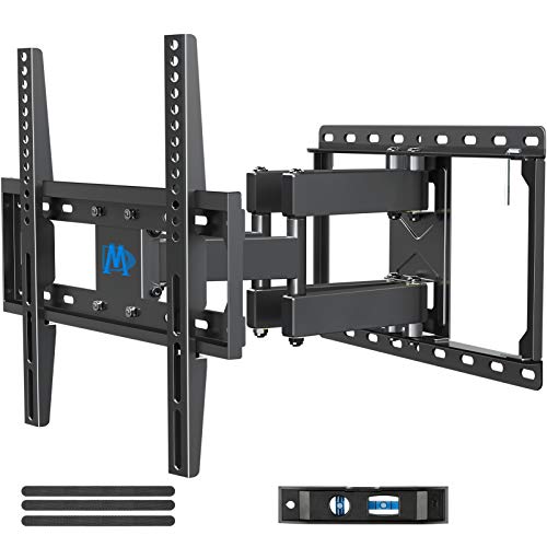 Mount Dream MD2380 TV Wall Mount for 32-55" TVs w/Swivel & Tilt, Max VESA 400x400mm, 99 lbs. Max Load, 16" Studs [Full Motion Articulating Dual Arms]