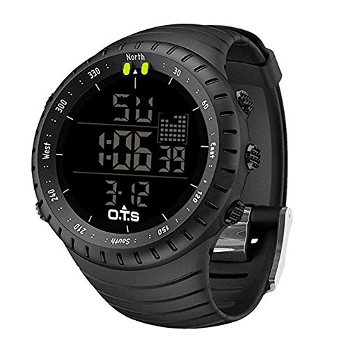 PALADA Men's Digital Sports Watch Waterproof (Tactical) with LED Backlight (for Men)