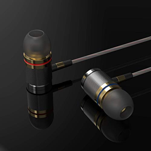 Betron YSM1000 Wired Earbuds with Noise Isolation (In-Ear Headphones, Deep Bass, Balanced Treble & Mids)