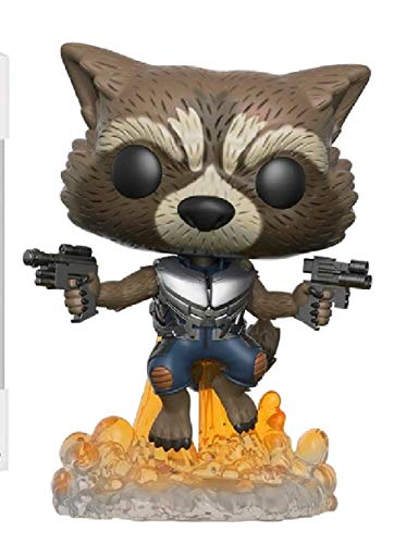 Funko POP Movies: Rocket Toy Figure from Guardians of the Galaxy 2 (Flying)