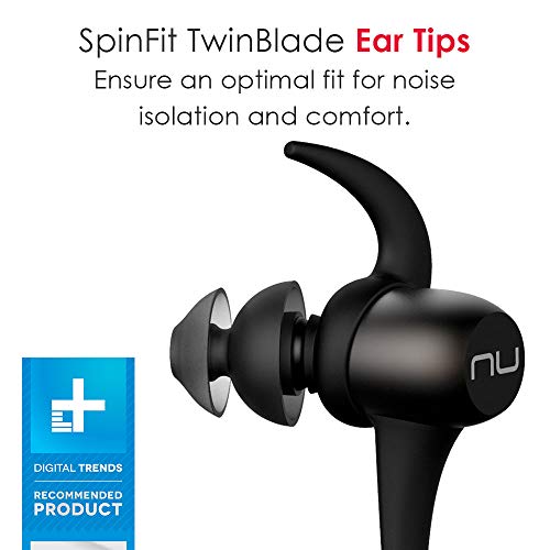 Optoma NuForce BE Sport3 Wireless Bluetooth In-Ear Headphones (Gunmetal)