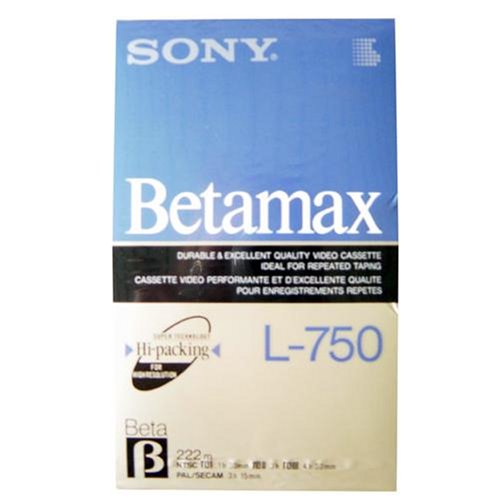 Sony L-750 Beta Videocassette (Single) [Discontinued]
