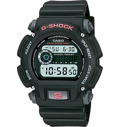 Casio G-Shock Quartz Watch, Black (DW9052-1V), 25 cm Resin Strap