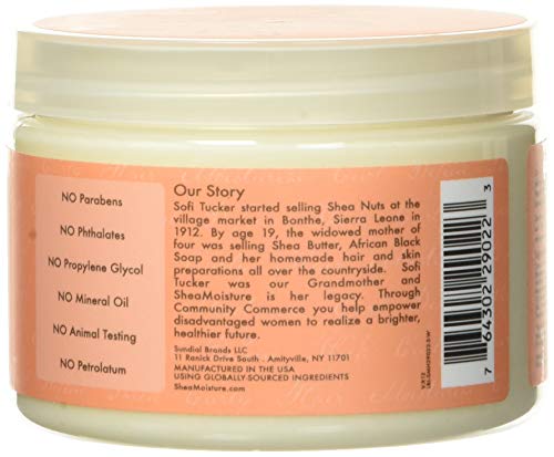 Shea Moisture Coconut Hibiscus Curl Enhancing Smoothie, 12 oz (290223)