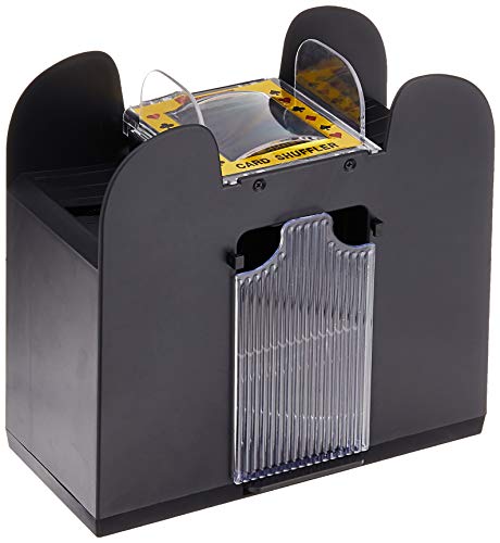 Automatic Playing Card Shuffler with 6 Decks (Battery Operated)