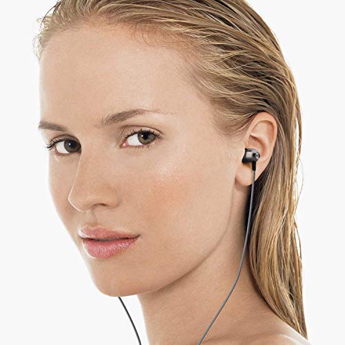 Betron ELR50 Earbuds in Ear Headphones with Carry Case, Noise Isolating, Enhanced Bass Sound and 3 x Ear Bud Tips (Black)