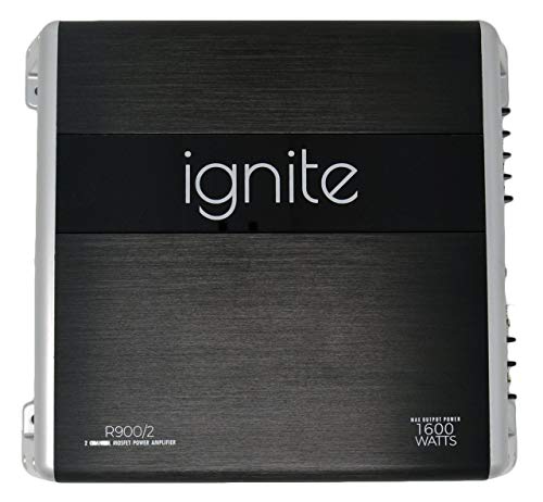 Ignite Audio Car Amplifier 2-Ch A/B, 1600W Peak Power