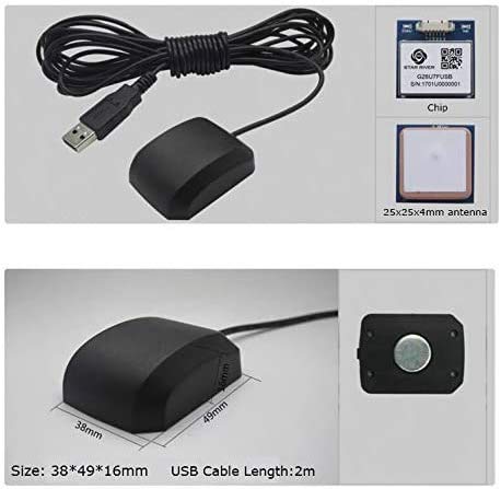 VK-162 G-Mouse USB External GPS Navigation Dongle (Supports Stratux, Raspberry Pi, Google Earth, Windows, Linux)