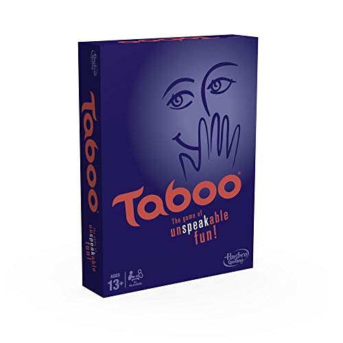 Version 10th Anniversary - Includes 600 Cards (Based on the Classic Party Game)

Taboo 10th Anniversary Edition Board Game - 600 Cards (From the Classic Party Game)