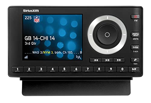 SiriusXM Onyx Plus Satellite Radio (SXPL1V1) with Vehicle Kit & 3 Months Free Service – Enjoy SiriusXM in Your Car's Audio System