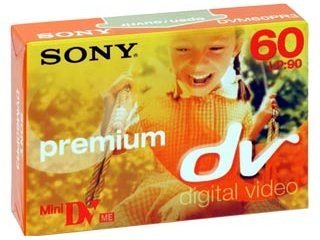 Sony DVC Premium Grade Camcorder Videotape Cassette (Model No. SONDVM60PRL)