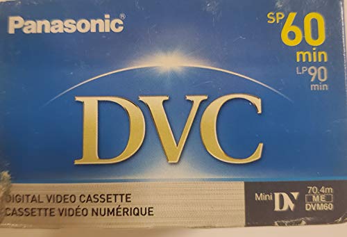 Panasonic AY-DVM60EJ5P MiniDV Tape (60 Min, 5 Pack)