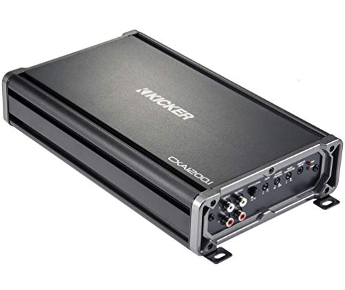 Kicker CX1200.1 1200W Mono Digital Car Audio Amplifier (1,200 W)