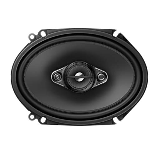 Pioneer TS-A6886F 4-Way Coaxial Car Speakers Bundle with Gravity Magnet Phone Holder (4 Speakers, 350W Max Per Speaker)