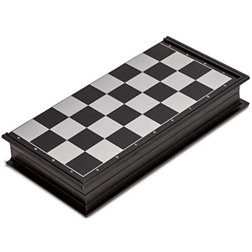 Yellow Mountain Imports Travel Magnetic Chess Set (9.7 Inches) – Folding, Portable and Educational Board Game.