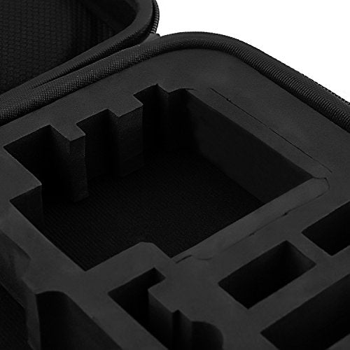 CamKix Carrying Case for GoPro Hero 4 (Black, Silver, Hero+ LCD, 3+, 3, 2) and Accessories – Travel/Home Storage – Complete Protection + Cleaning Cloth